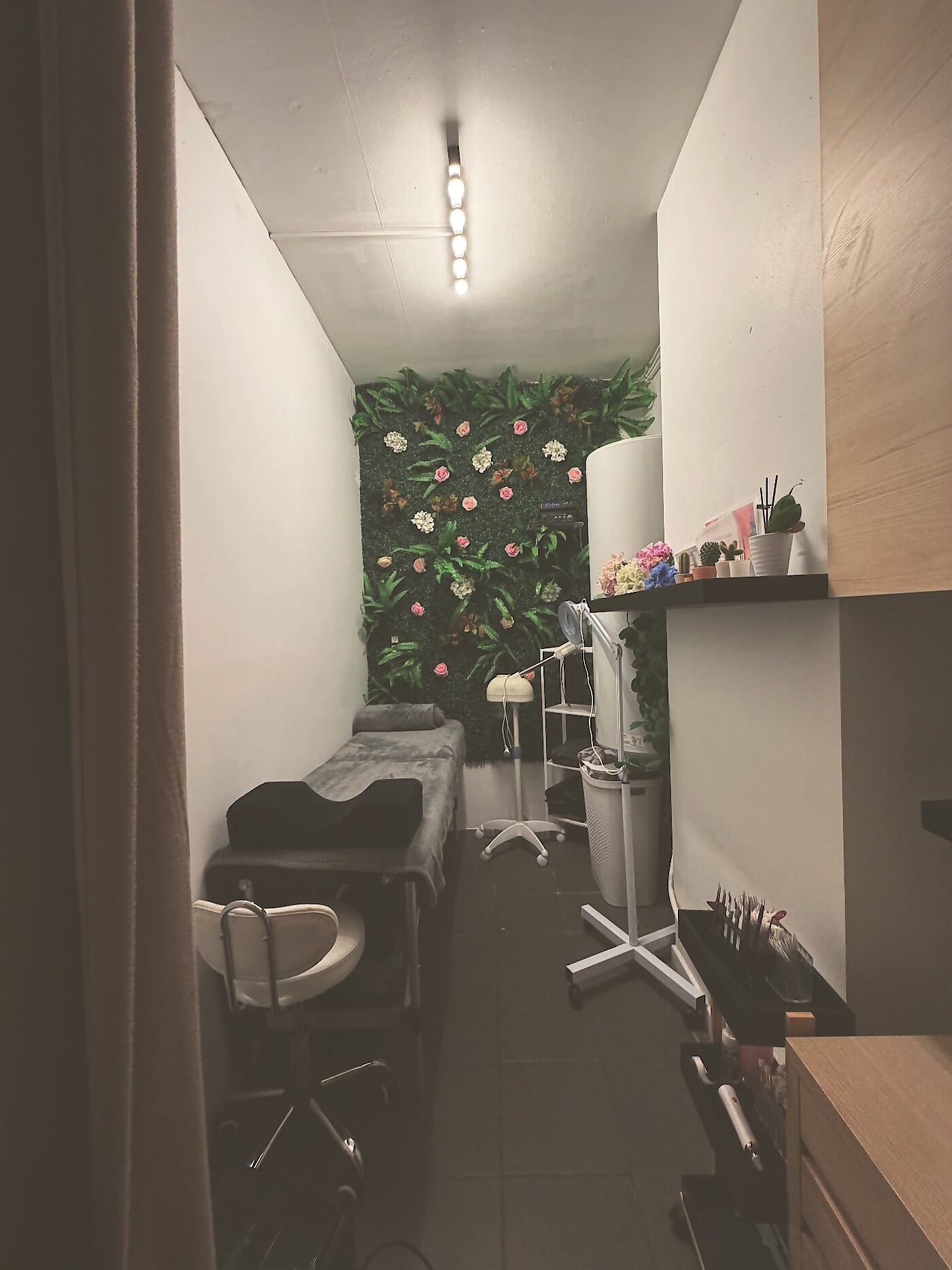 Cabine de soins esthétiques du salon HAIR'itage à Nivelles